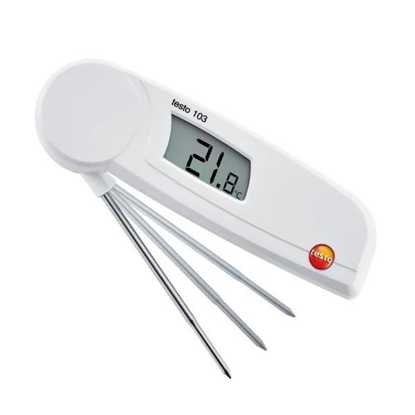 Testo-103 เครื่องวัดอุณหภูมิอาหาร HACCP (IP55) | Max.220°C image
