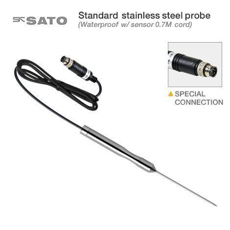 SK Sato S270WP-01 โพรบวัดอุณหภูมิกันน้ำรุ่นมาตรฐาน (Pointed End-Waterproof) | Cable 0.7 M image