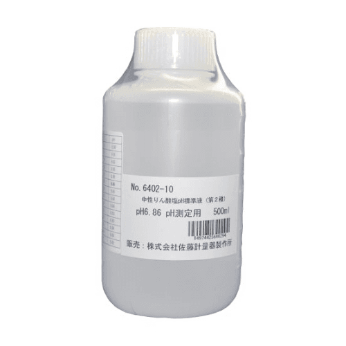SK-6402-10 no.6402-10 Neutral Phosphate Solution, pH 6.86, 500 mL image