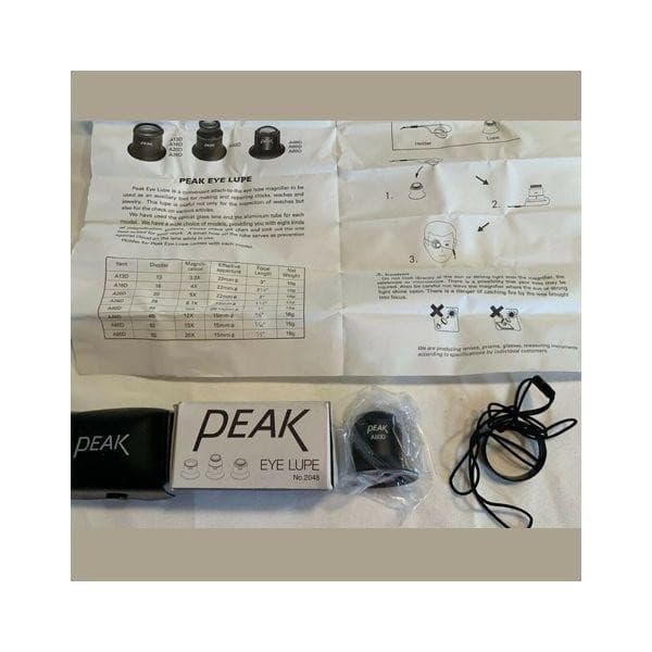 Peak 2048 A16D แว่นขยายแบบคาดศรีษะ | กำลังขยาย 4 เท่า image