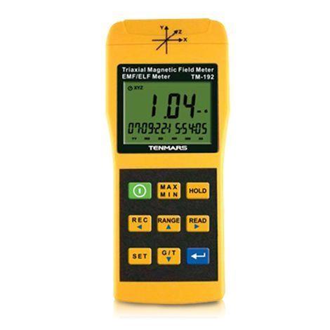 Tenmars TM-192D เครื่องวัดสนามแม่เหล็กไฟฟ้า image