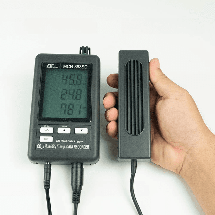Lutron MCH-383SD เครื่องวัดคาร์บอนไดออกไซด์ 3 in 1 image