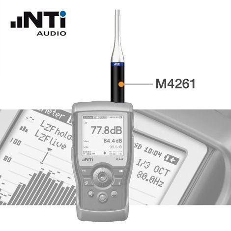 NTi M4261 ไมโครโฟน [Class 2] | สำหรับเครื่องวัดเสียงรุ่น XL2 image