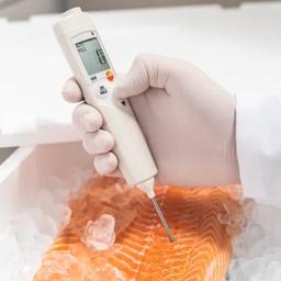 Testo 106 เครื่องวัดอุณหภูมิดิจิตอล HACCP (IP67) | Max.275°C image
