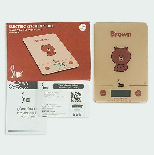 Shaper KS-2021-B เครื่องชั่งน้ำหนักดิจิตอล | Max. 5,000g image