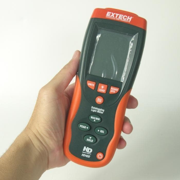 EXTECH EX-HD450 เครื่องวัดค่าและบันทึกค่าความสว่าง (Datalogging Heavy Duty Light Meter) image