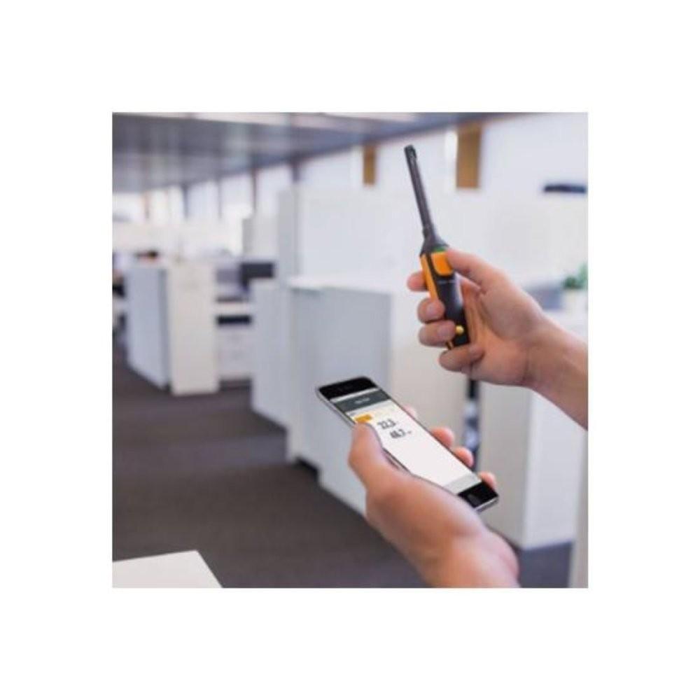 Testo-605i-Gen2 เครื่องวัดความชื้นและอุณหภูมิ | Bluetooth [Gen 2] image