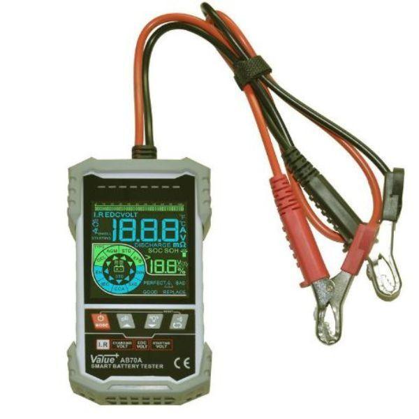 Value+ AB70B เครื่องทดสอบแบตเตอรี่รถยนต์ image