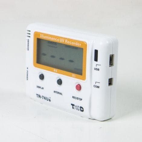 T&D TR-74Ui เครื่องวัดและบันทึก แสงลักซ์ แสงยูวี อุณหภูมิและความชื้น image