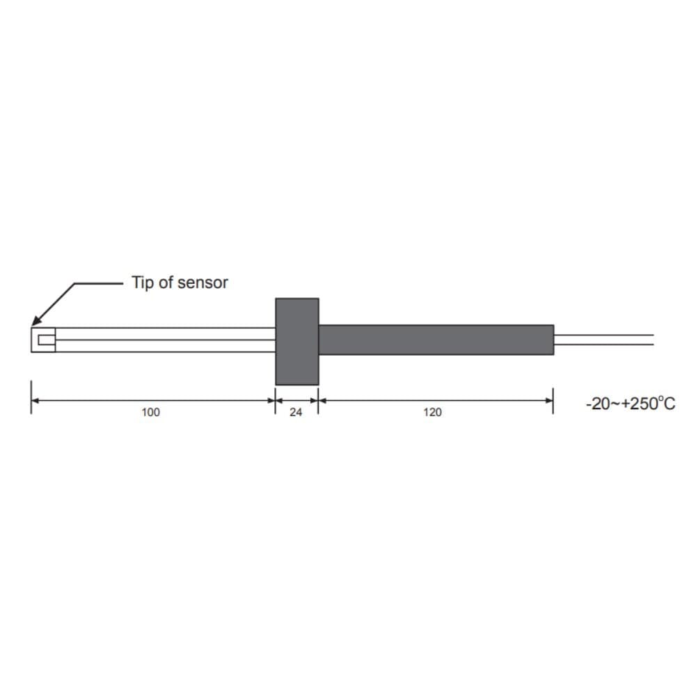 RIXEN SPK-12 โพรบวัดอุณหภูมิ Pressure bearable side use image