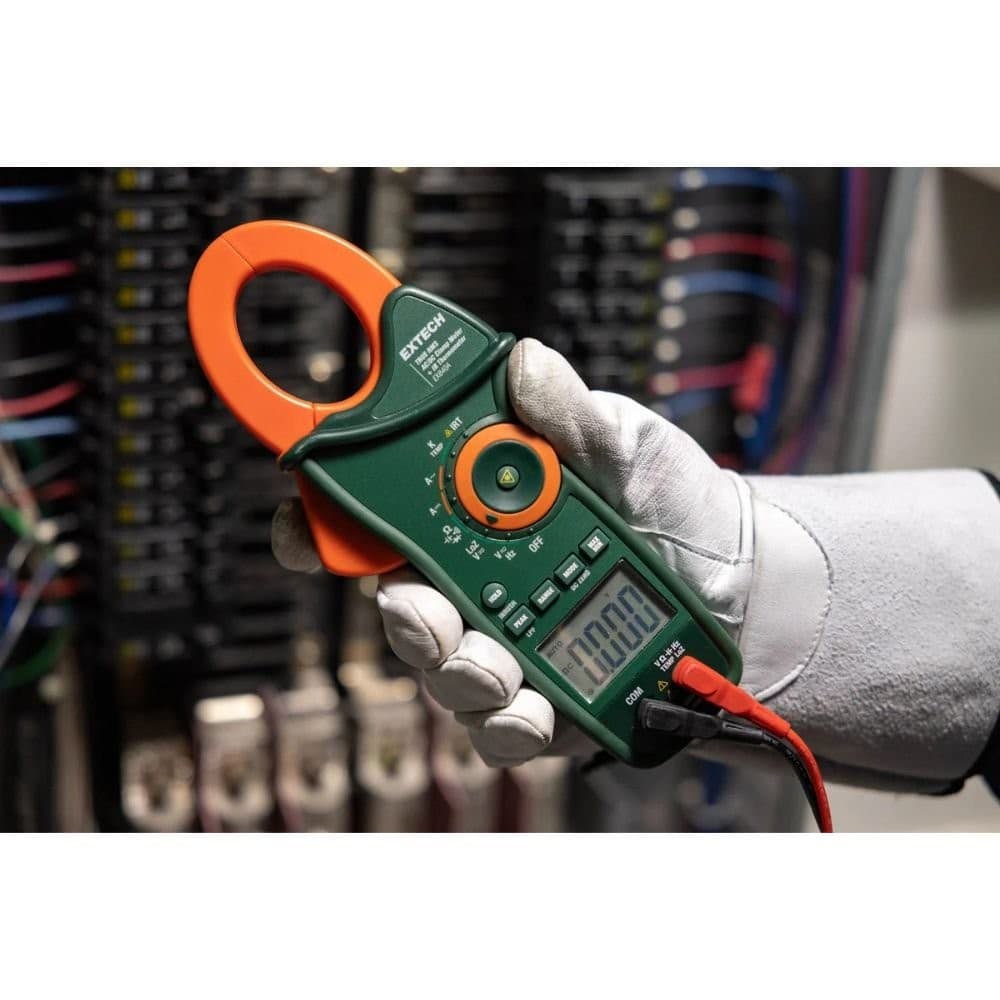 EXTECH EX840A แคลมป์มิเตอร์ 1000 A Clamp Meter with IR Thermometer image