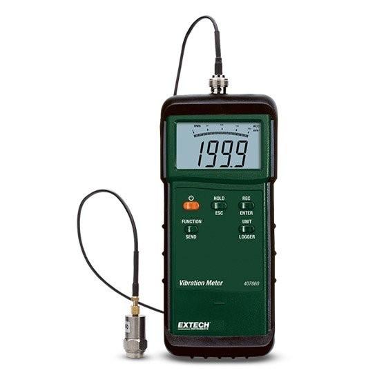 Extech 407860 เครื่องวัดความสั่นสะเทือน Heavy Duty Vibration Meter image