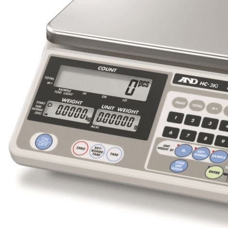 AND HC-3Ki เครื่องชั่งน้ำหนักดิจิตอล | Max.3Kg image