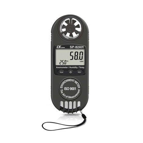 Lutron SP-82AH เครื่องวัดความเร็วลม และ อุณหภูมิ/ความชื้น 4 In 1 image