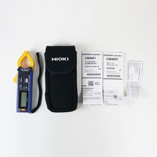 HIOKI CM4001-KIT แคลมป์วัดไฟรั่ว AC Leakage Current 600A (True RMS) With Z3210 image