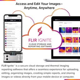 FLIR ONE Gen3 AND กล้องถ่ายภาพความร้อนสำหรับสมาร์ตโฟน AND (USB-C)-small-photo5