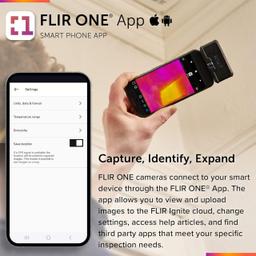 FLIR ONE PRO iOS กล้องถ่ายภาพความร้อนสำหรับสมาร์ตโฟน iOS (USB-C)-small-photo5