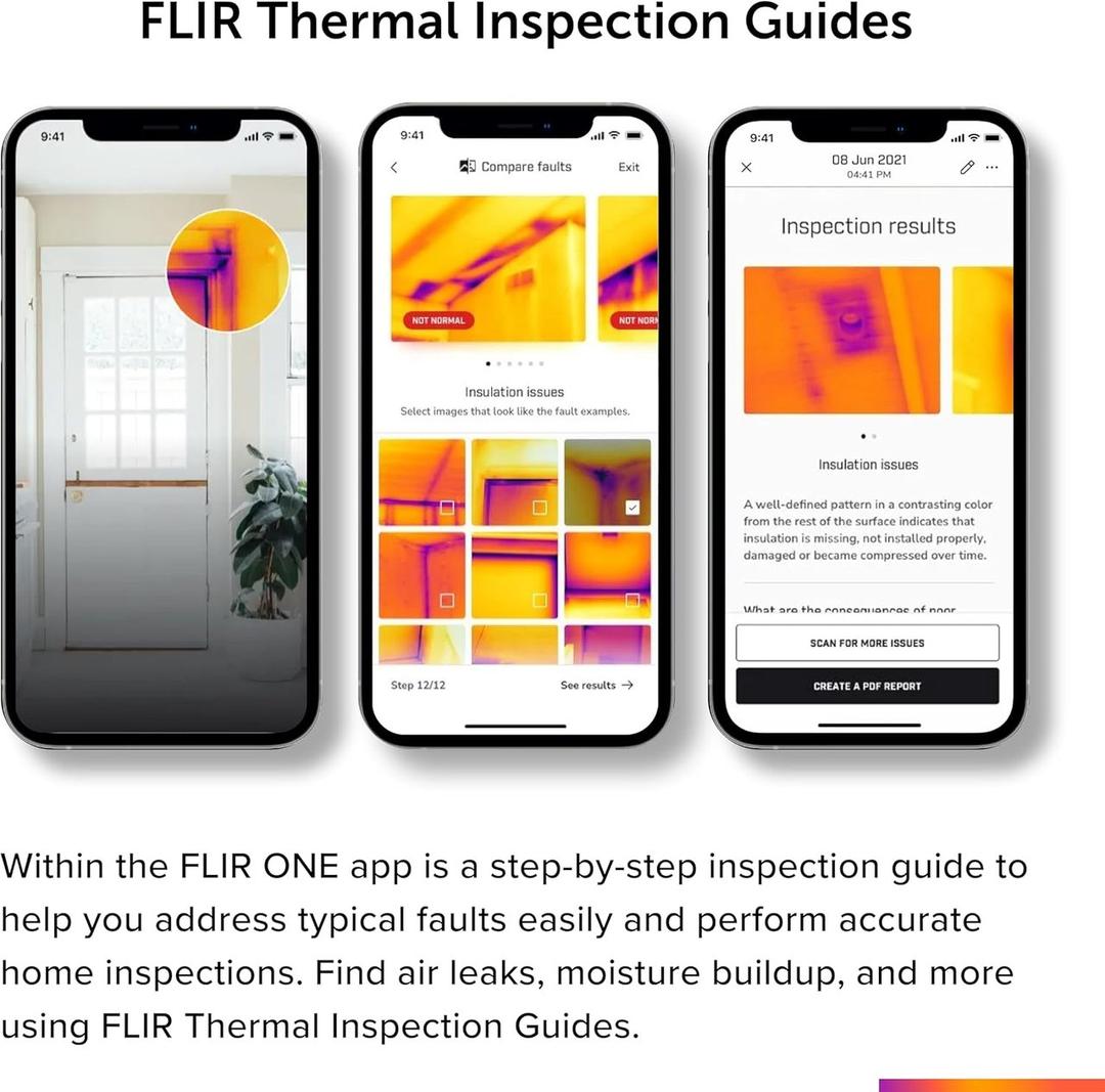 FLIR ONE Gen3 AND กล้องถ่ายภาพความร้อนสำหรับสมาร์ตโฟน AND (USB-C)-photo6