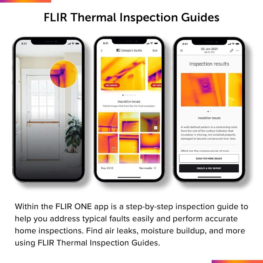 FLIR ONE PRO iOS กล้องถ่ายภาพความร้อนสำหรับสมาร์ตโฟน iOS (USB-C)-photo6