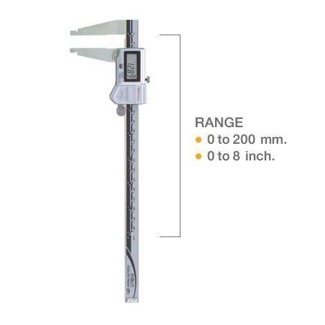 Mitutoyo M-550-311-10 ABSOLUTE Digimatic Caliper เครื่องวัดคาลิเปอร์แบบดิจิตอล (0 - 8") image