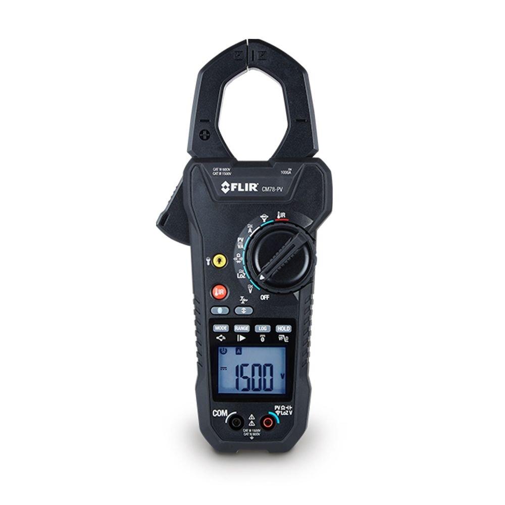 FLIR CM78-PV แคลมป์มิเตอร์สำหรับระบบโซลาร์เซลล์ CAT III 1500 V Solar Clamp Meter-photo0