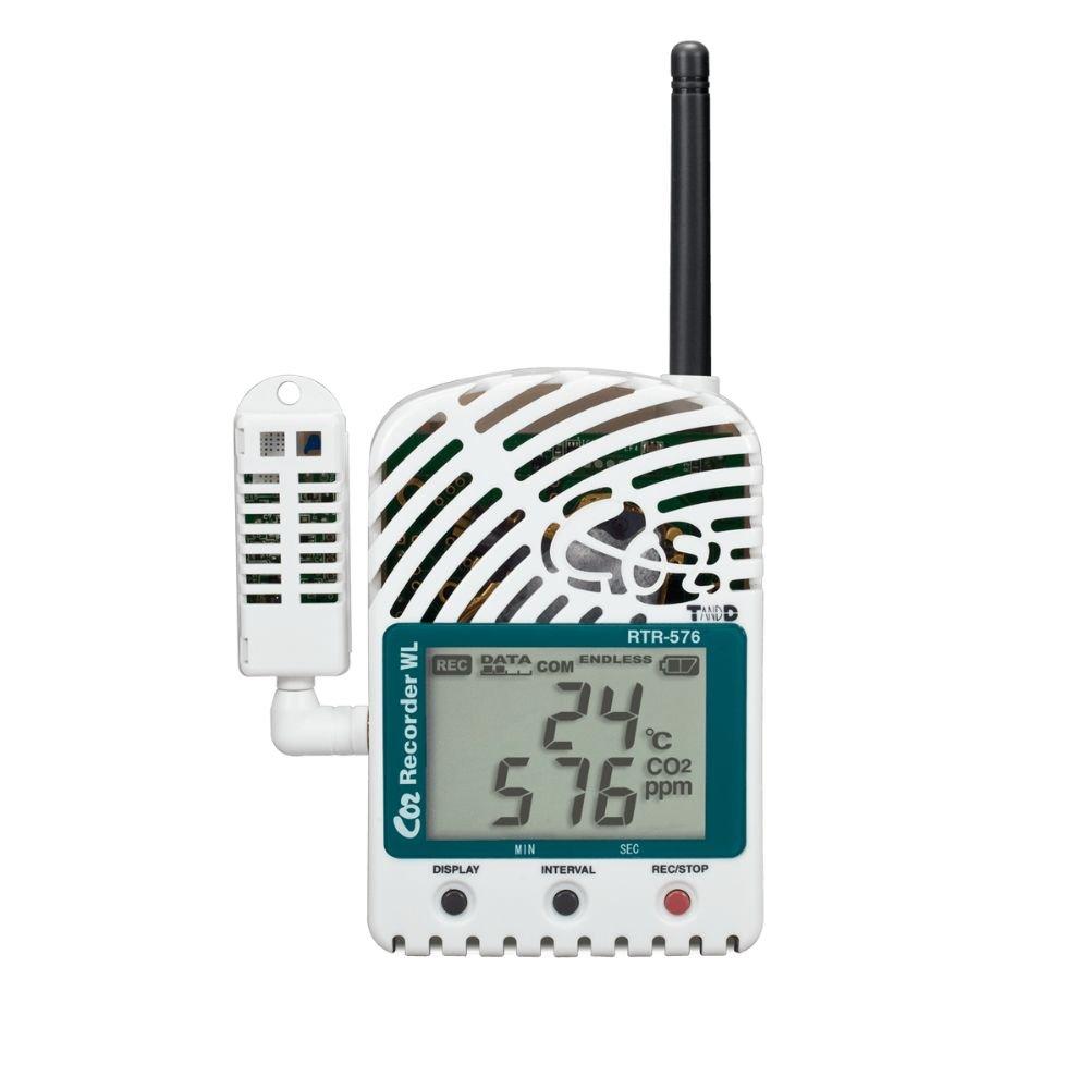 TND RTR-576 เครื่องวัดอุณหภูมิความชื้น | For CO2 Measurement in Living Environment-photo0