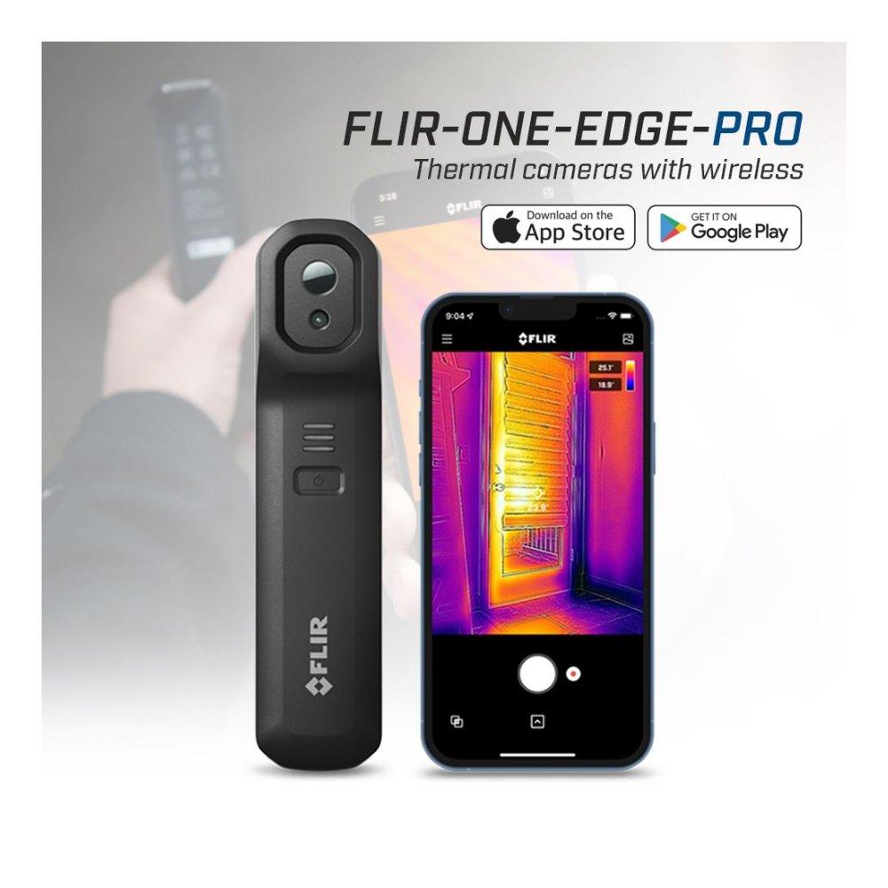FLIR ONE™ EDGE PRO กล้องถ่ายภาพความร้อนสำหรับ Smart Devices | Max 400°C-photo0