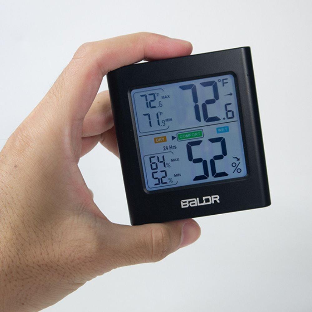 BALDR B0135TH เครื่องวัดอุณหภูมิและความชื้นแบบดิจิตอล Indoor Digital Thermometer Hygrometer-photo4