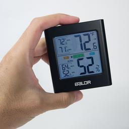 BALDR B0135TH เครื่องวัดอุณหภูมิและความชื้นแบบดิจิตอล Indoor Digital Thermometer Hygrometer-small-photo4