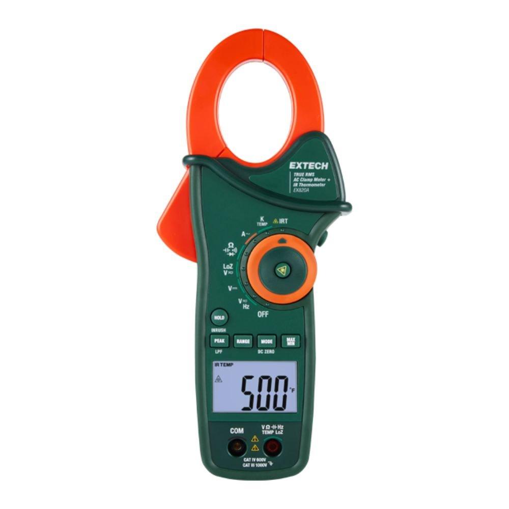 EXTECH EX820A แคลมป์มิเตอร์ 1000 A True RMS AC Clamp Meter with IR-photo0