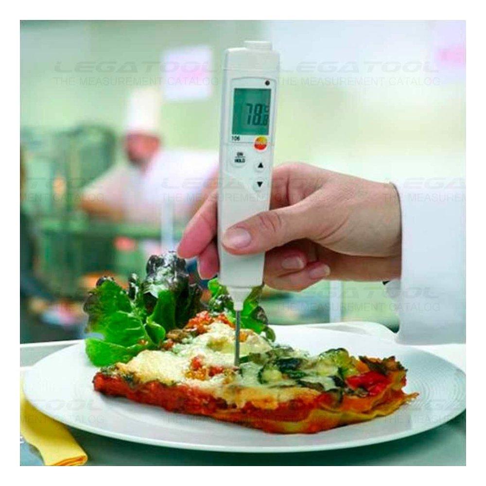 Testo 106 เครื่องวัดอุณหภูมิดิจิตอล HACCP (IP67) | Max.275°C-photo2