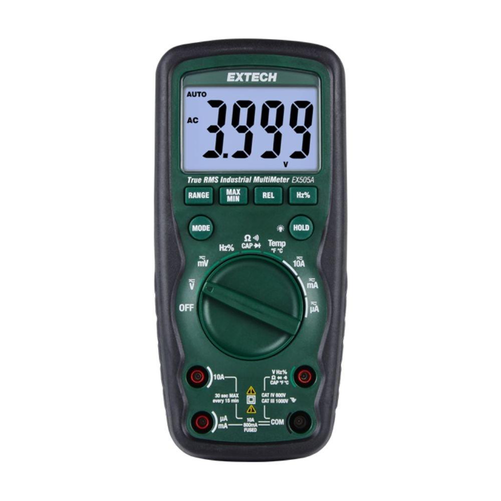 EXTECH EX-EX505A เครื่องมือวัดมัลติมิเตอร์ Heavy Duty True RMS Industrial Multimeter-photo0