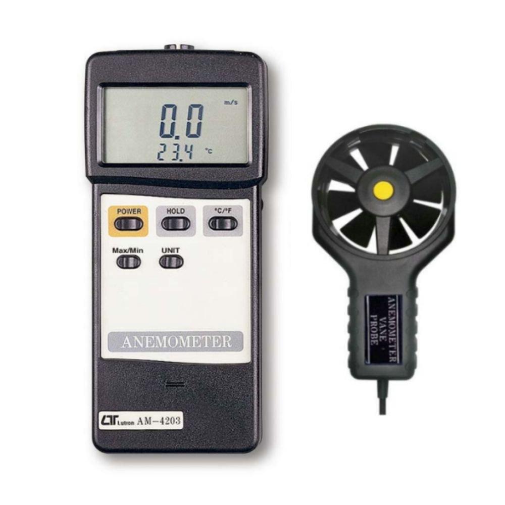Lutron AM-4203 เครื่องวัดความเร็วลมแบบดิจิตอล (Digital Anemometer)-photo0