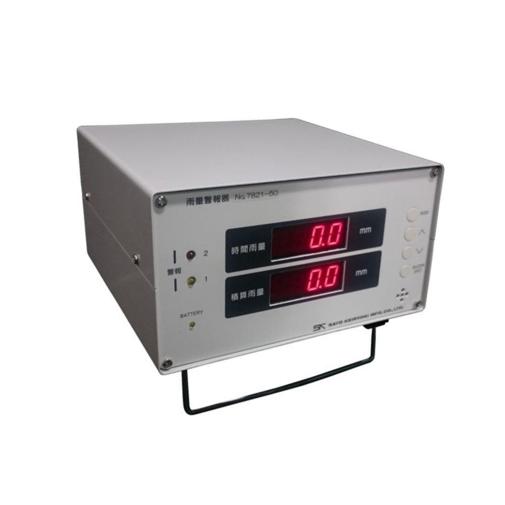 SK Sato SK-7821-50 เครื่องวัดปริมาณน้ำฝน Digital Rainfall Indicator with Alarm-photo0