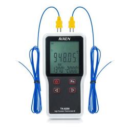 RIXEN TK-6200 เครื่องวัดอุณหภูมิ Dual Type K (CA) image