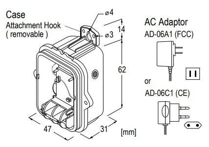 TND RTR-500A2 External Power Adaptor Kit for TR42A / 43A image