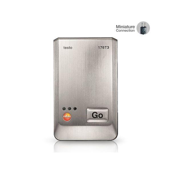 Testo-176-T3 เครื่องบันทึกอุณหภูมิ 2,000,000 ข้อมูล (4 Channels) | IP65 image