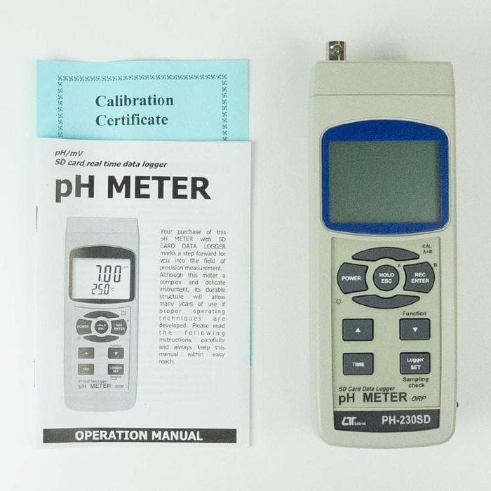 Lutron PH-230SD เครื่องวัดและบันทึกค่าพีเอช | SD Card Type image