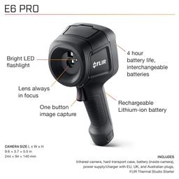FLIR E6 PRO กล้องถ่ายภาพความร้อน (240x180 Pixels) image