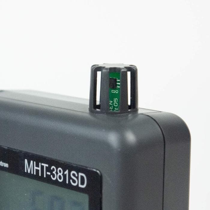 Lutron MHT-381SD เครื่องบันทึกค่าไฮโกรมิเตอร์แบบดิจิตอล | SD Card Type image