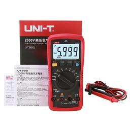 Uni-t UT892 มัลติมิเตอร์ดิจิทัล แรงดันสูง 2000V สําหรับโวลต์มิเตอร์ ทดสอบประจุ True RMS image