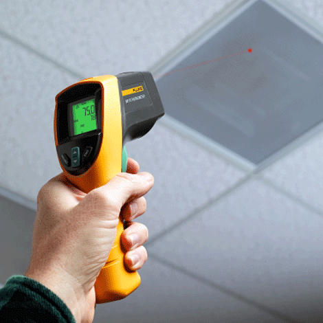 Fluke-561 เครื่องวัดอุณหภูมิอินฟราเรด│-40°C ถึง 550°C image