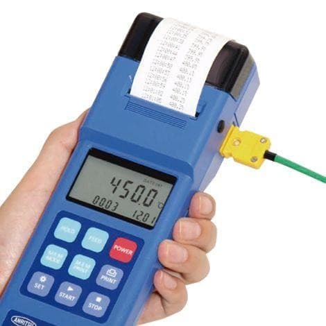 Anrtisu AP-450K เครื่องวัดอุณหภูมิดิจิตอลแบบปริ้นเตอร์ (Type K) ANP Connector image