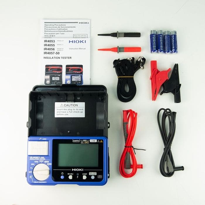 Hioki IR4057-50-KIT เครื่องทดสอบความเป็นฉนวน (Insulation Tester) High-Speed Digital image