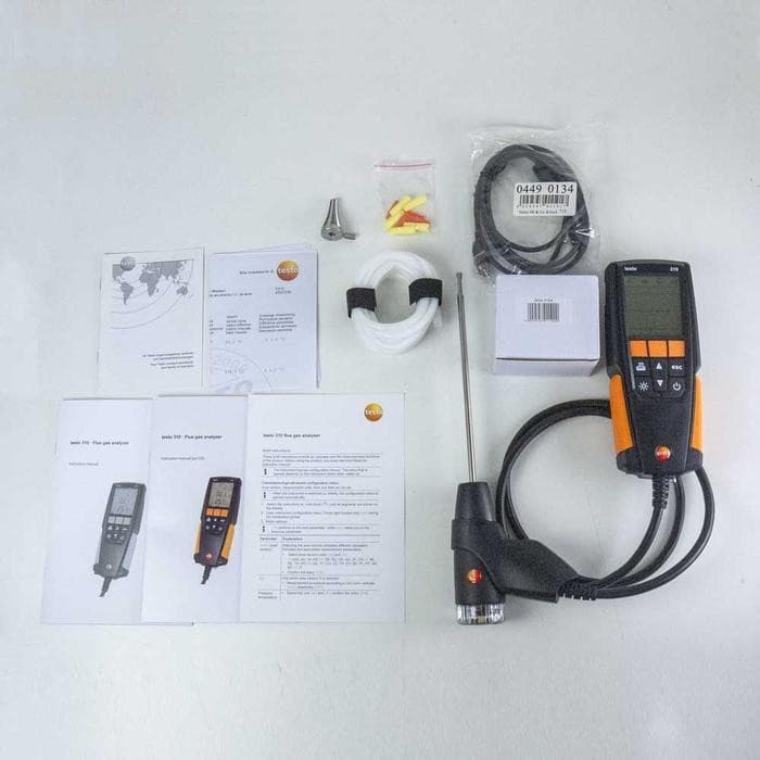 Testo-310-KIT ชุดตรวจวัดก๊าซ Entry-level Combustion analyzer image