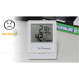 LP3300 เครื่องวัดอุณหภูมิและความชื้น | Indoor image