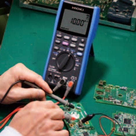 Hioki-DT4255 ดิจิตอลมัลติมิเตอร์ True RMS (With fused measurement terminals) image