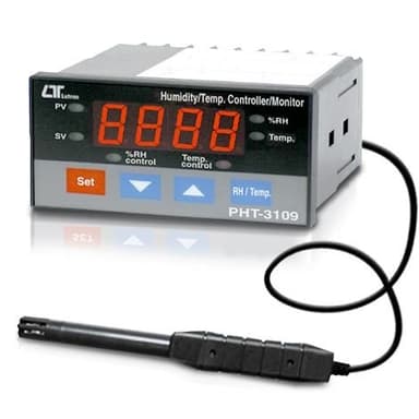 Lutron PHT-3109 เครื่องวัดอุณหภูมิและความชื้นแบบตั้งโต๊ะ HUMIDITY/TEMP. CONTROLLER/MONITOR