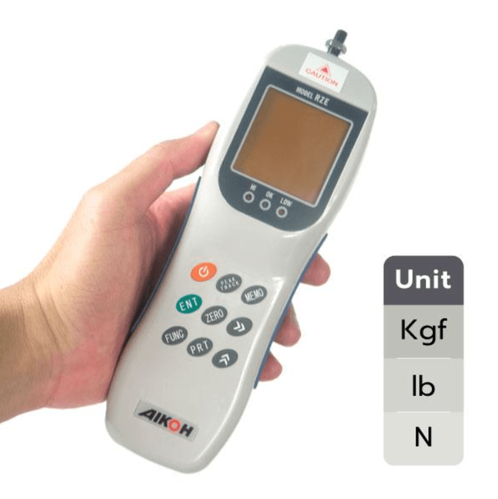 Aikoh RZE-10 Digital Push Pull Gauge เครื่องวัดแรงดึงแรงผลัก 100 Newton image
