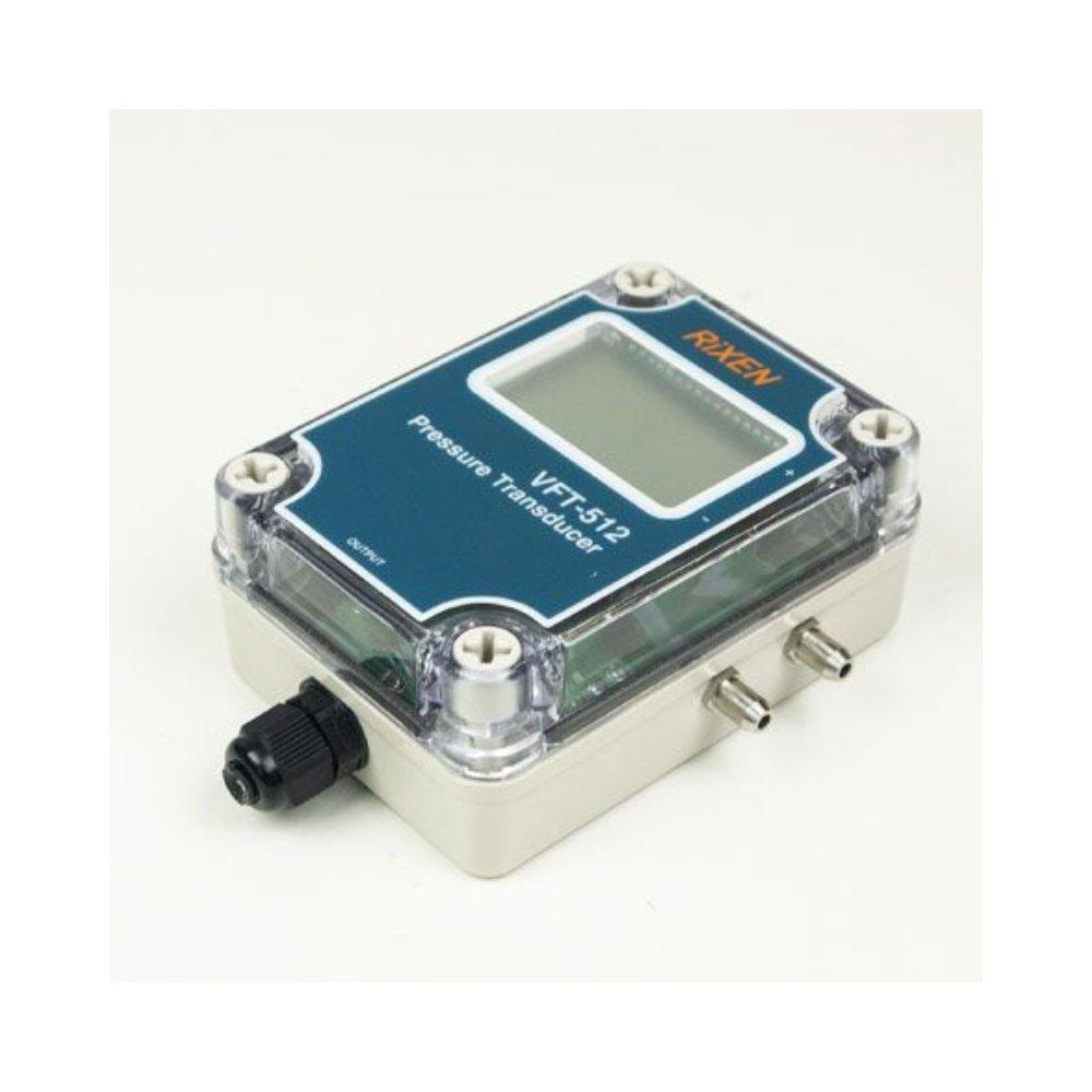 RIXEN VFT-512 เครื่องวัดความแตกต่างของความดันต่ำ Differential Pressure Transducer-photo1